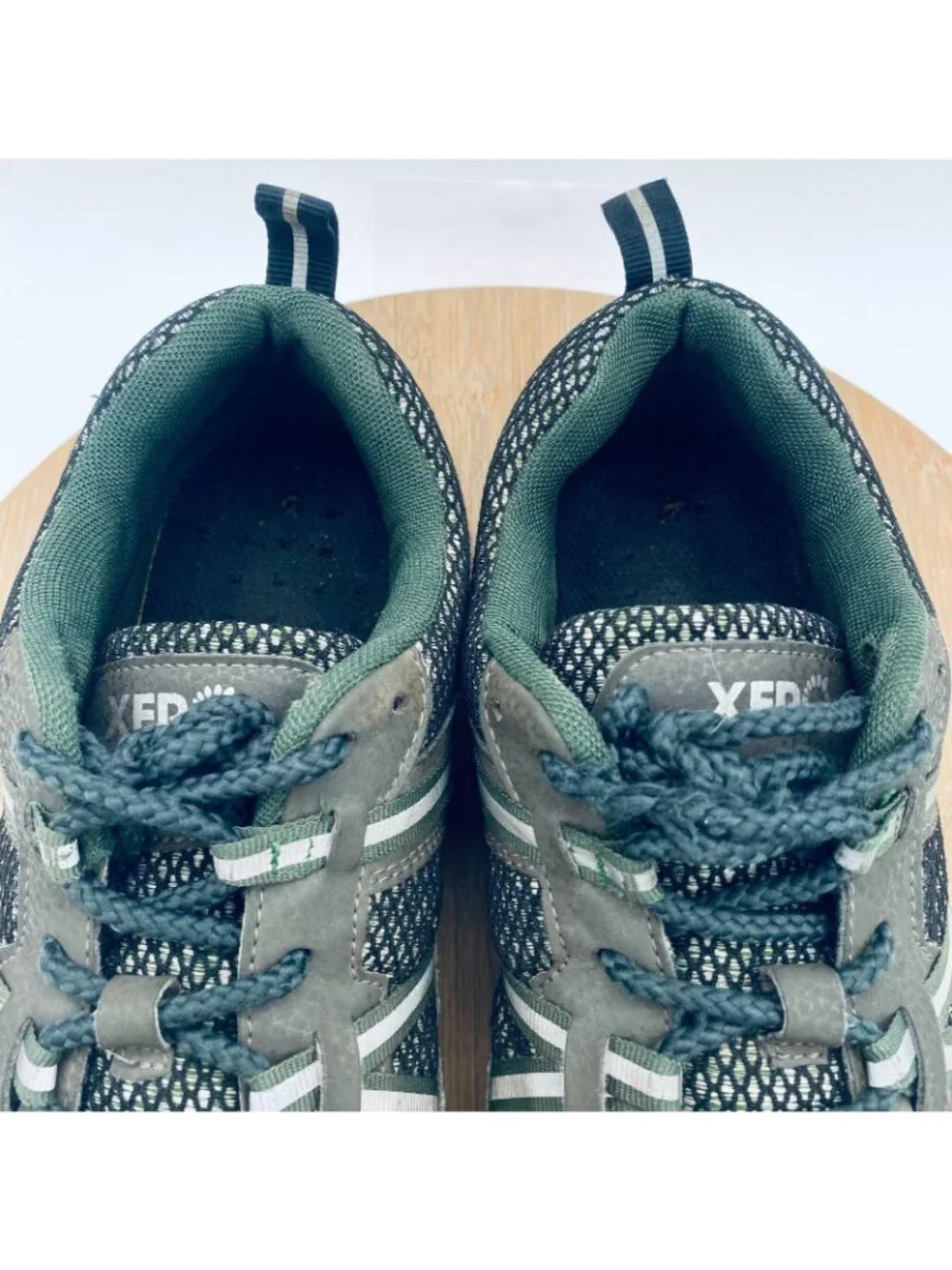 Xero Shoes Mens 9 Green Mesh Barefoot Zero Drop Terra Flex Sneakers Minimalist